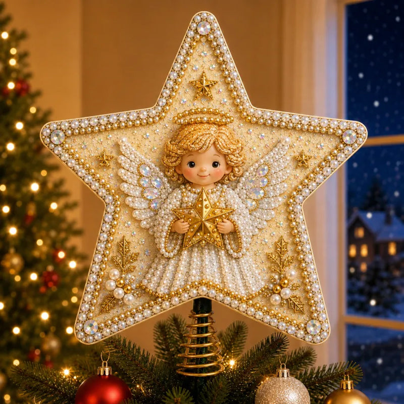 DIY Diamond Painting Christmas Tree Topper