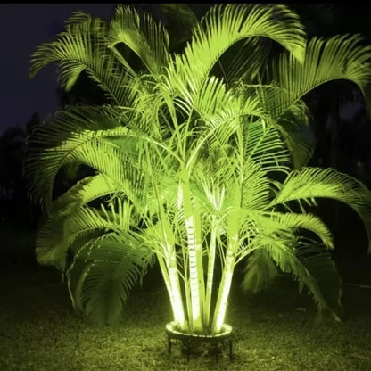 🌳💡 Ring-Shaped Solar Tree Lights – Weatherproof Outdoor Spotlights Ideal for Trees, Pillars, and Gardens