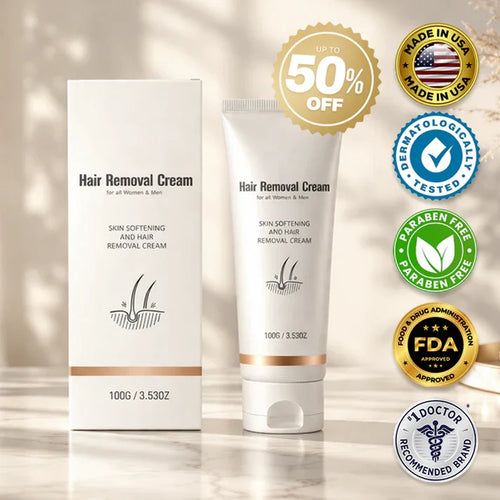 ✨ Gentle Hair Removal Cream for Women & Men – Fast & Painless