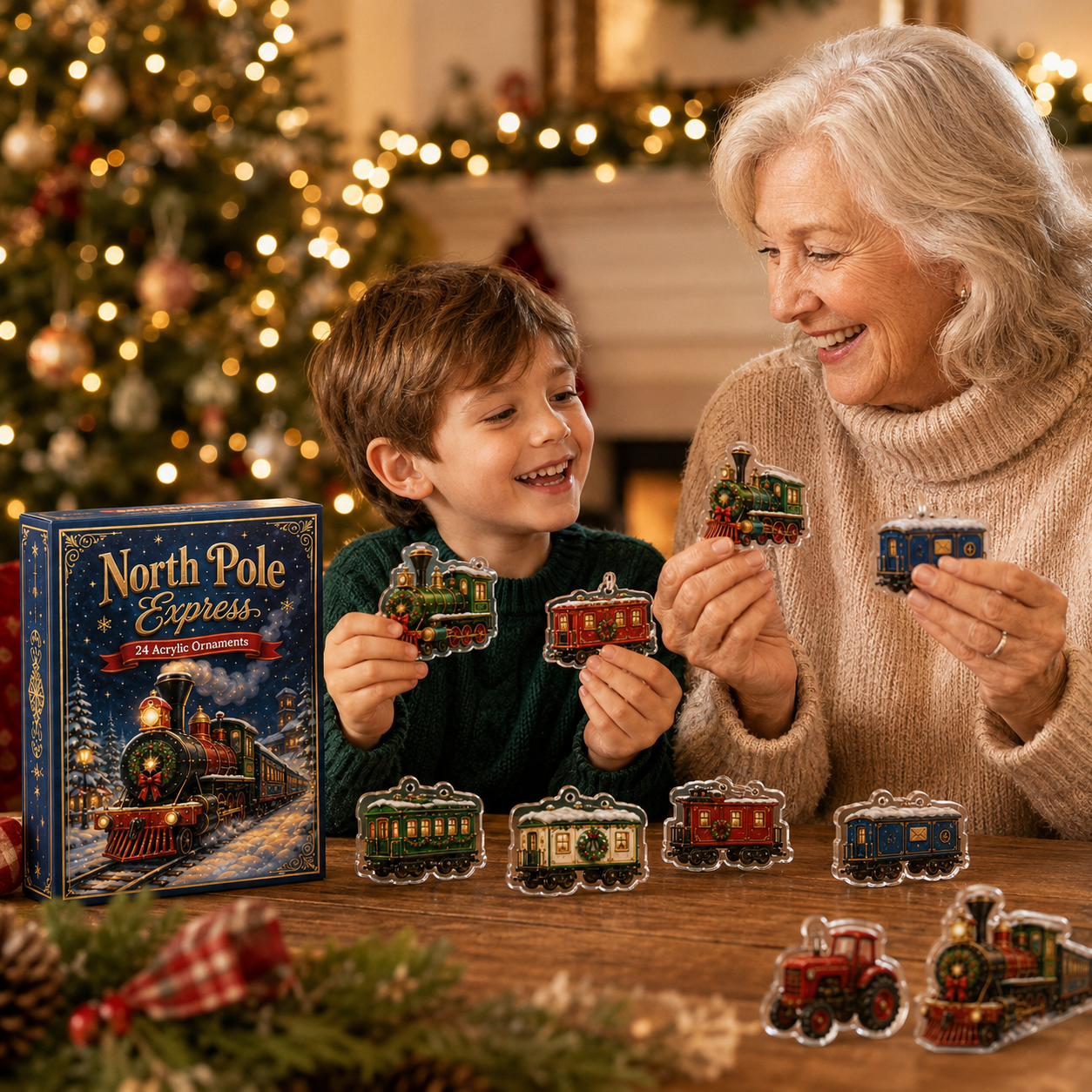 🎄 24-Day Vehicle Advent Calendar – Tractors, Trains & Big Machines 🚜🚂