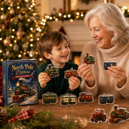 🎄 24-Day Vehicle Advent Calendar – Tractors, Trains & Big Machines 🚜🚂