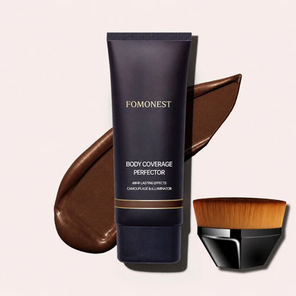 Waterproof & Sweatproof Full Coverage Body Tattoo Concealer | Instant Coverage, Limited Time: Free Concealer Brush Included