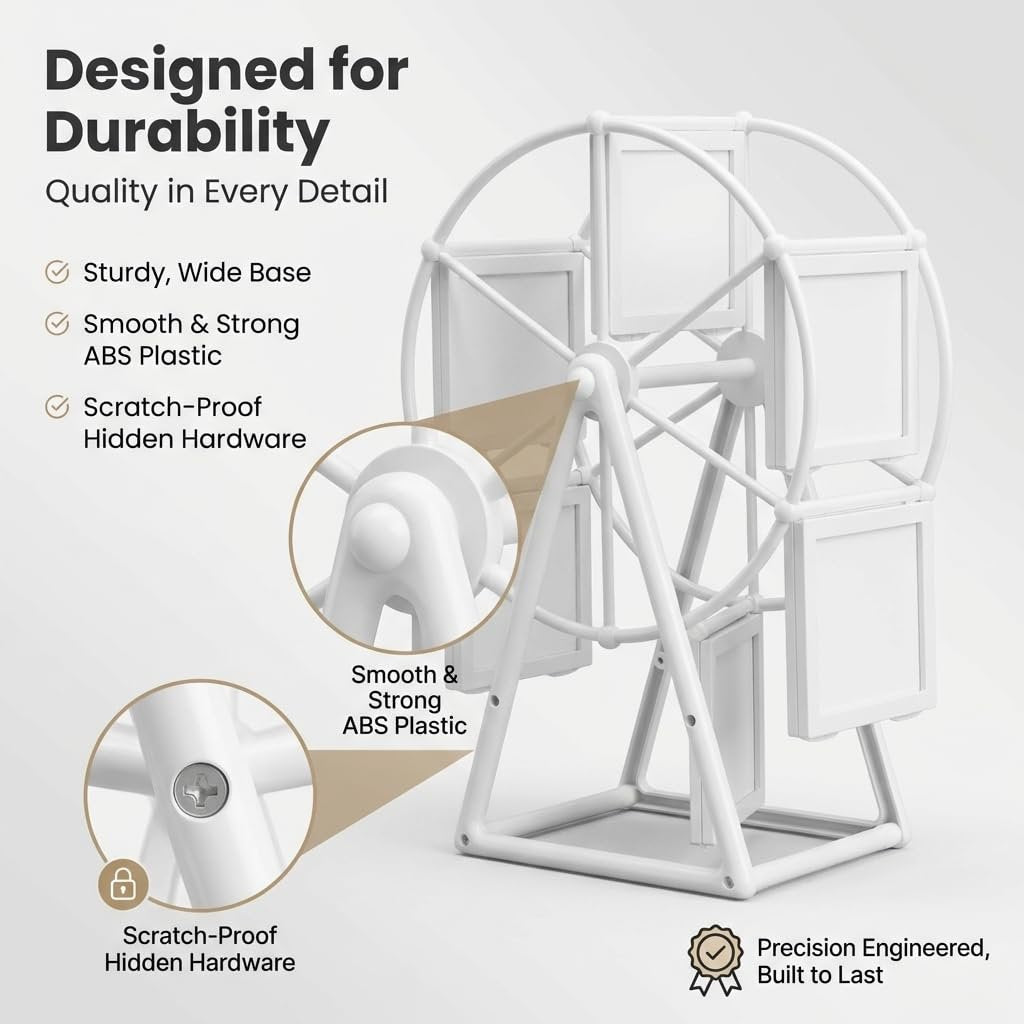 Rotating Ferris Wheel Photo Frame – Turn Your Memories Into Motion