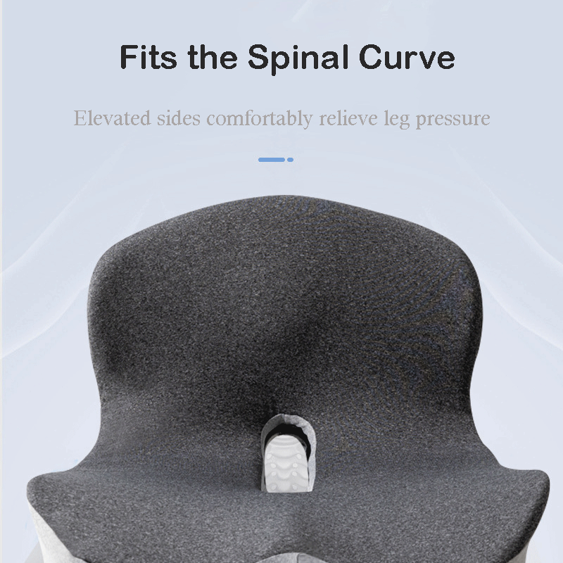 💺 Ergonomic Seat Cushion | 🦴 Tailbone Relief 🧊 Cool & Breathable 🏠 Use Anywhere