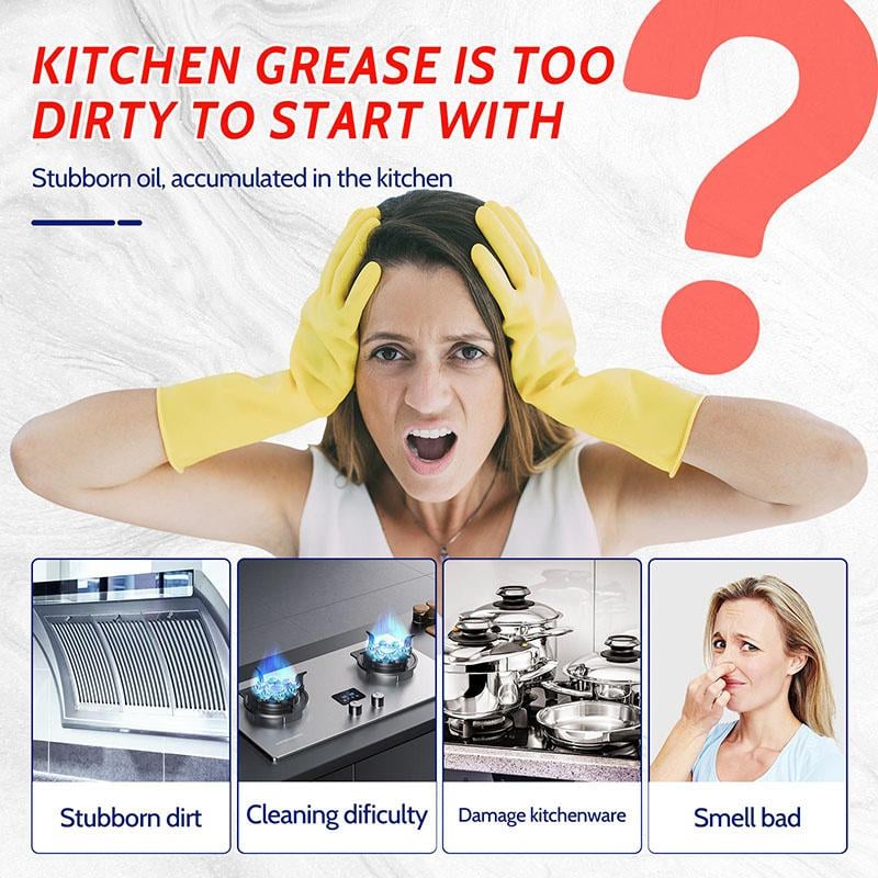 🔥 2026 BEST SALE – Multifunctional Powerful Kitchen Foam Cleaner! 🏠 Only a Few Left, First Come First Served! 🔥
