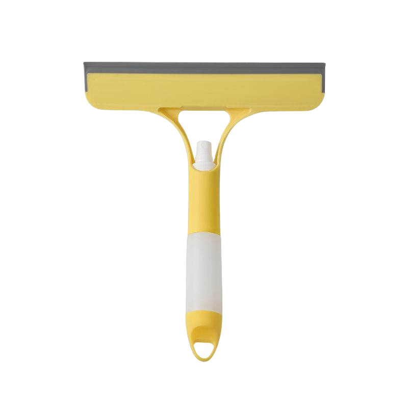 3-in-1 Glass Cleaner — Scraper + Squeegee + Scrubber | Window, Mirror & Car Windshield Tool