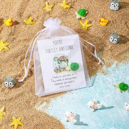 Last Day 49% OFF🎁50 Sets Employee Appreciation Gifts – Funny Resin Animals with Thank You Cards (150 pcs)