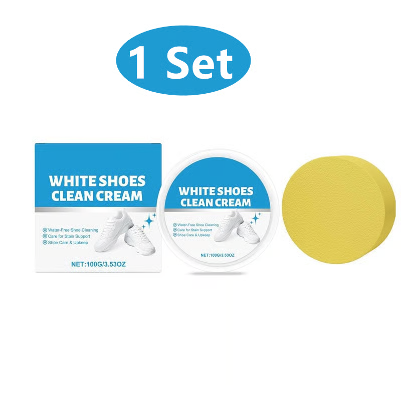 💥50% OFF Today Only — White Shoes Clean Cream | Waterless & Instant Results ✨