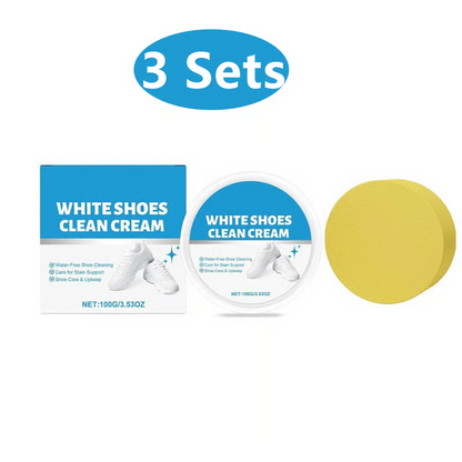 💥50% OFF Today Only — White Shoes Clean Cream | Waterless & Instant Results ✨