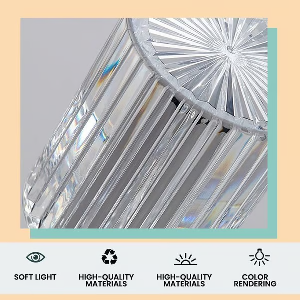 Touching Control Crystal Lamp