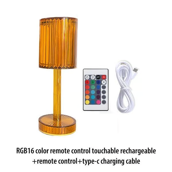 Touching Control Crystal Lamp