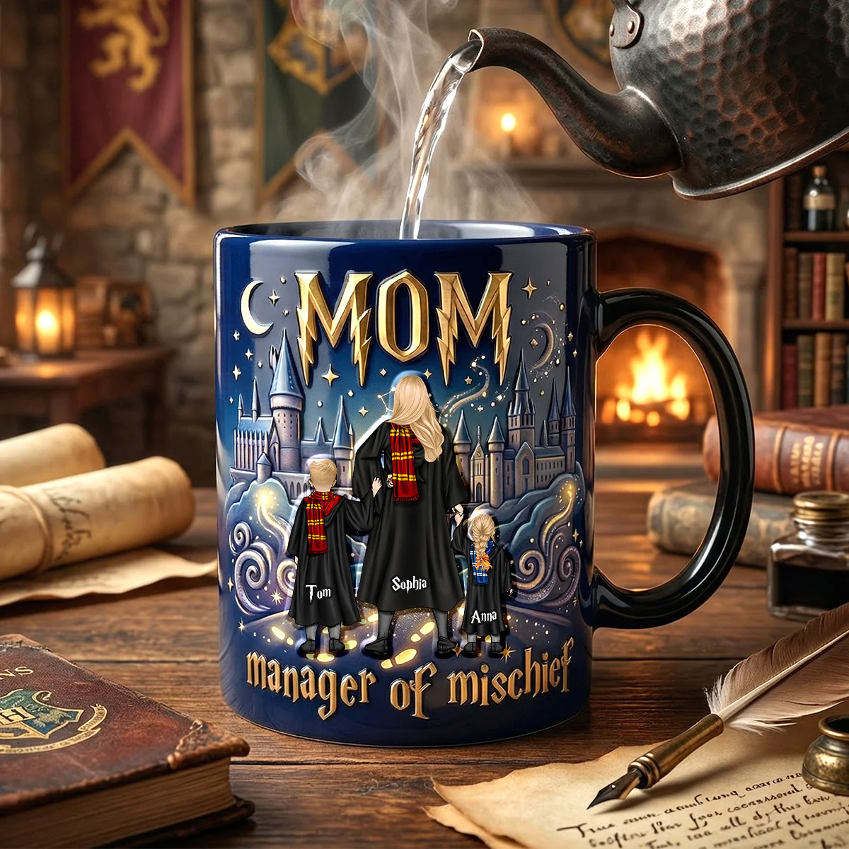 【MothersDayGift】🔥 Final Day – 50% OFF 🔥🧙That 'Hot Coffee' Magic: Watch Her Fantasy School Mom Side Come to Life ☕✨