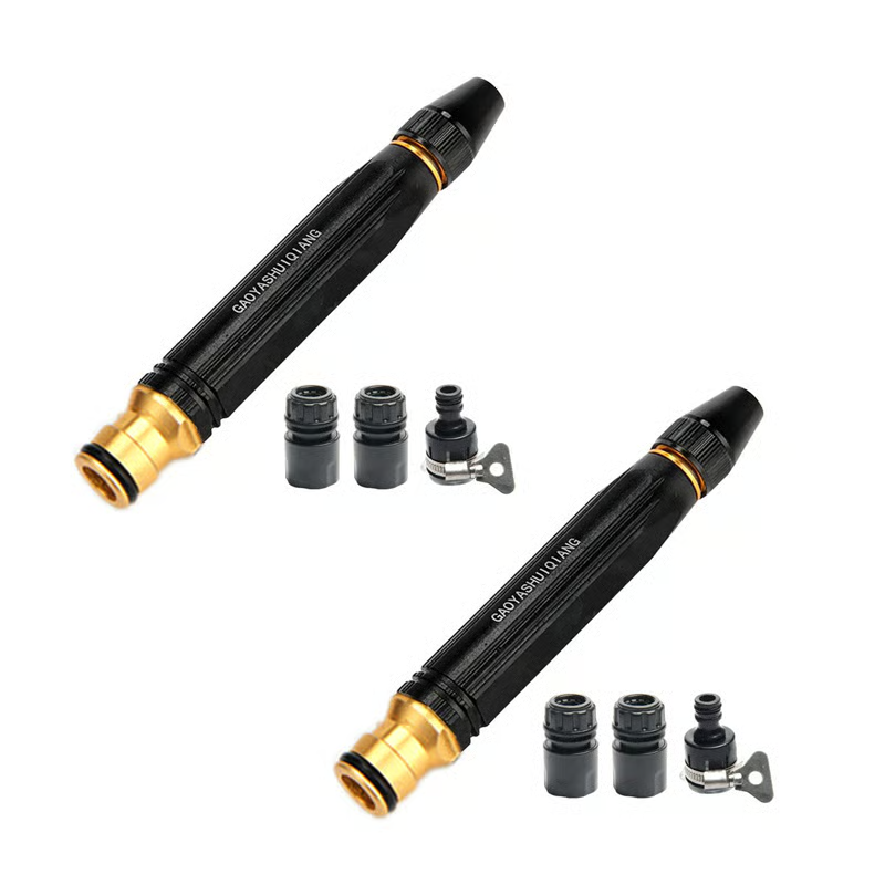 Fomonest™ Heavy-Duty Metal Garden Hose Nozzle – 10x Water Pressure, Zero Leaks