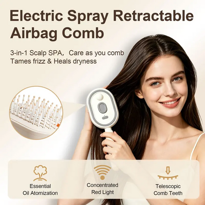 🔥Last Day 50% OFF🔥Electric Spray Air Cushion Massage Comb