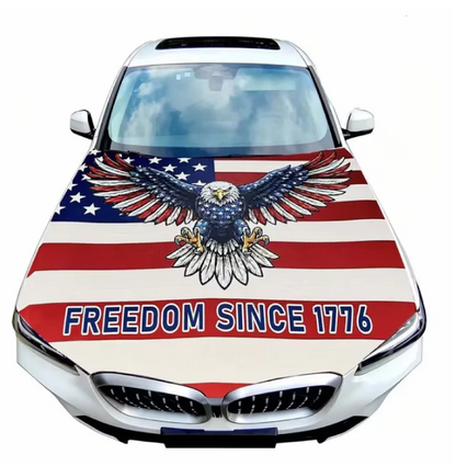 🎉🔥🔥American Car Hood Flag🦅