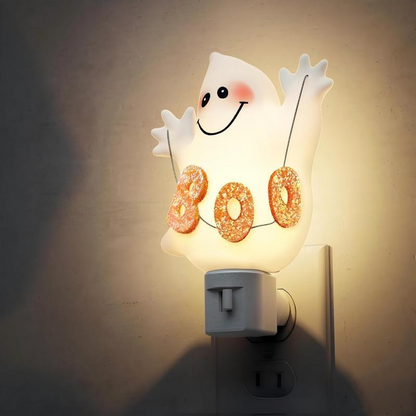 🎃👻Animated Seesaw Ghost Plug In LED Night Light