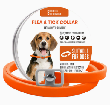 🐾 Natural Essential Oil Pet Pest Repellent Collar 🦟Safe Flea & Tick Protection for Dogs & Cats 💚