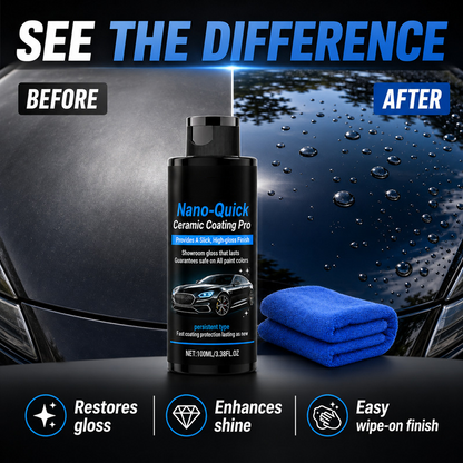 ⏰ Last Day Discount – Automotive Nano Ceramic Coating Spray