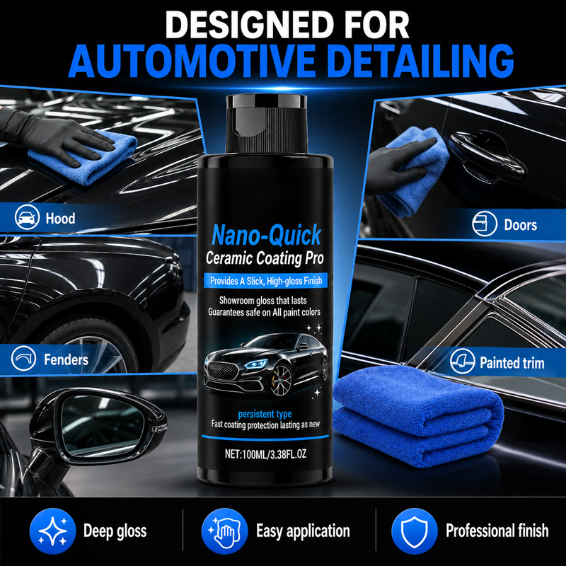 ⏰ Last Day Discount – Automotive Nano Ceramic Coating Spray