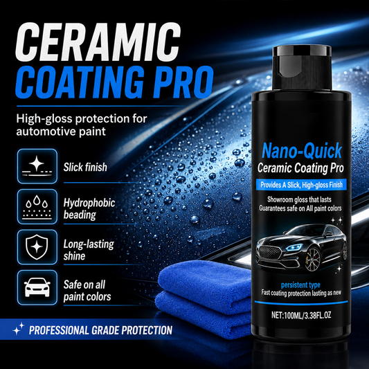 ⏰ Last Day Discount – Automotive Nano Ceramic Coating Spray