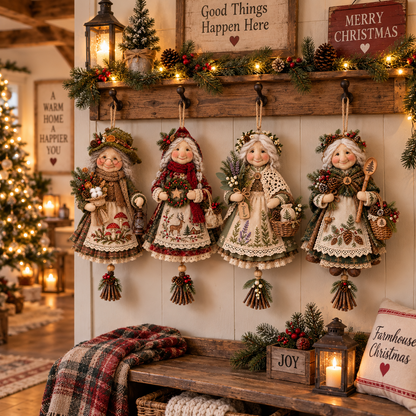 🍀Handmade Good Luck Granny - Chase Away Worries, Bring Home Warmth❤️✨