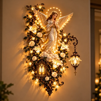 ✨Walk by Faith™ Illuminated Jesus Walking on Water Sculpture