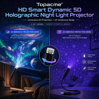 Galaxy Ocean Projector for Bedroom