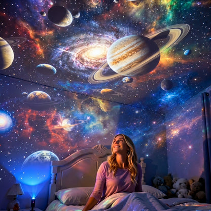 Galaxy Ocean Projector for Bedroom