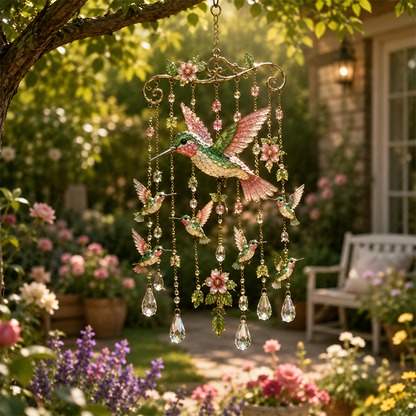 🐦🎐Last Day 49% OFF - 🐦🎐Graceful Hummingbird Wind Chime