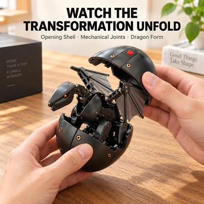 🐉 Guardian Dragon Egg — Transforming Dragon Figure with Sculpted Details