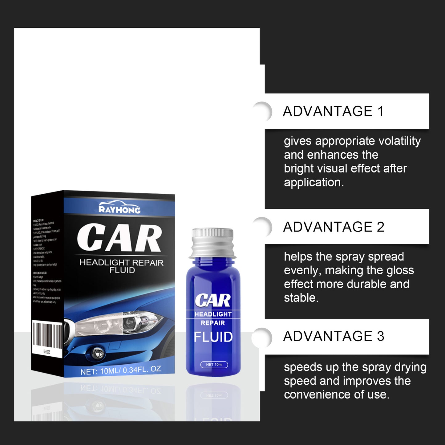⏰ LIMITED TIME OFFER 🔥 Car Headlight Repair Fluid – Buy 2 Get 1 FREE | Buy 3 Get 3 FREE 🔥