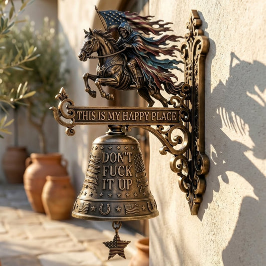 🔔GET 49% OFF TODAY ONLY 🐎 USA 250th Anniversary Patriotic Rider Wall Bell