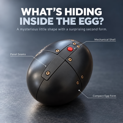 🐉 Guardian Dragon Egg — Transforming Dragon Figure with Sculpted Details