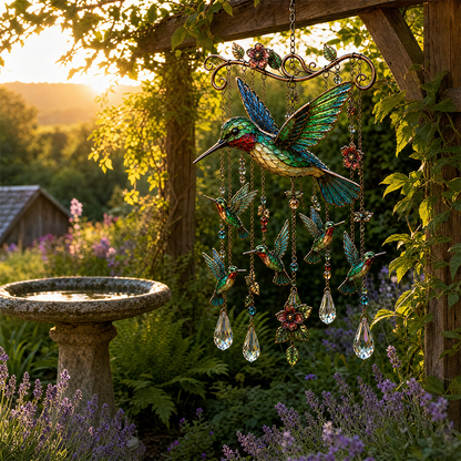 🐦🎐Last Day 49% OFF - 🐦🎐Graceful Hummingbird Wind Chime