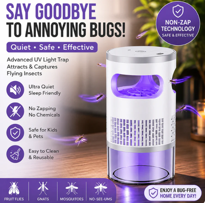 ⏰Last day for a 50% discount! 🦟FOMONEST® QuietGlow Mosquito Killer Lamp™ | Silent Bug-Free Sleep Protection 🌙🦟