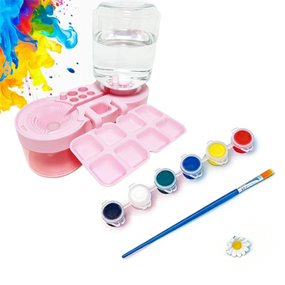 🔥🔥🔥Brush washing artifact Mess-free  🎨🎨🎨