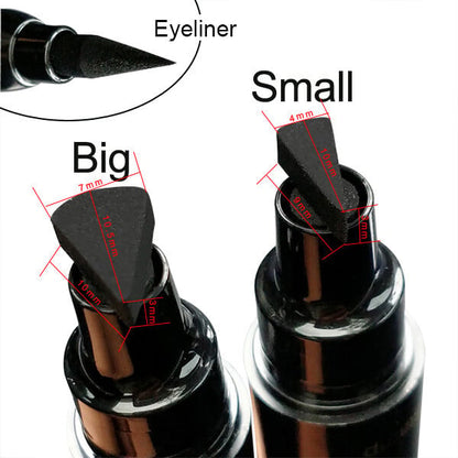 🔥Hot Selling!Double-headed wing seal eyeliner