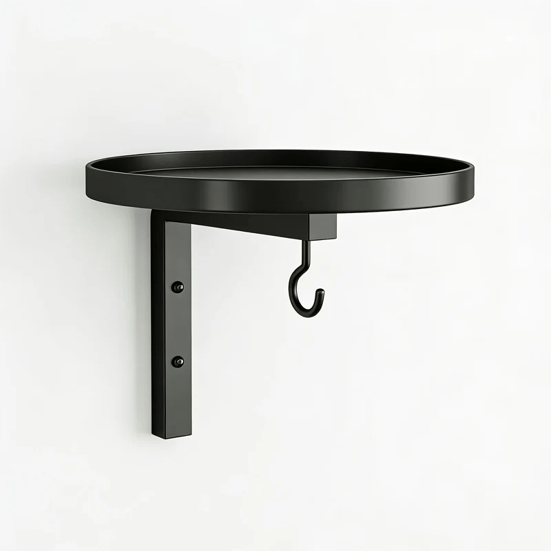 Wall-Mounted Metal Bird Bath – Antique Bronze Finish 🐦🛁🧱🏡