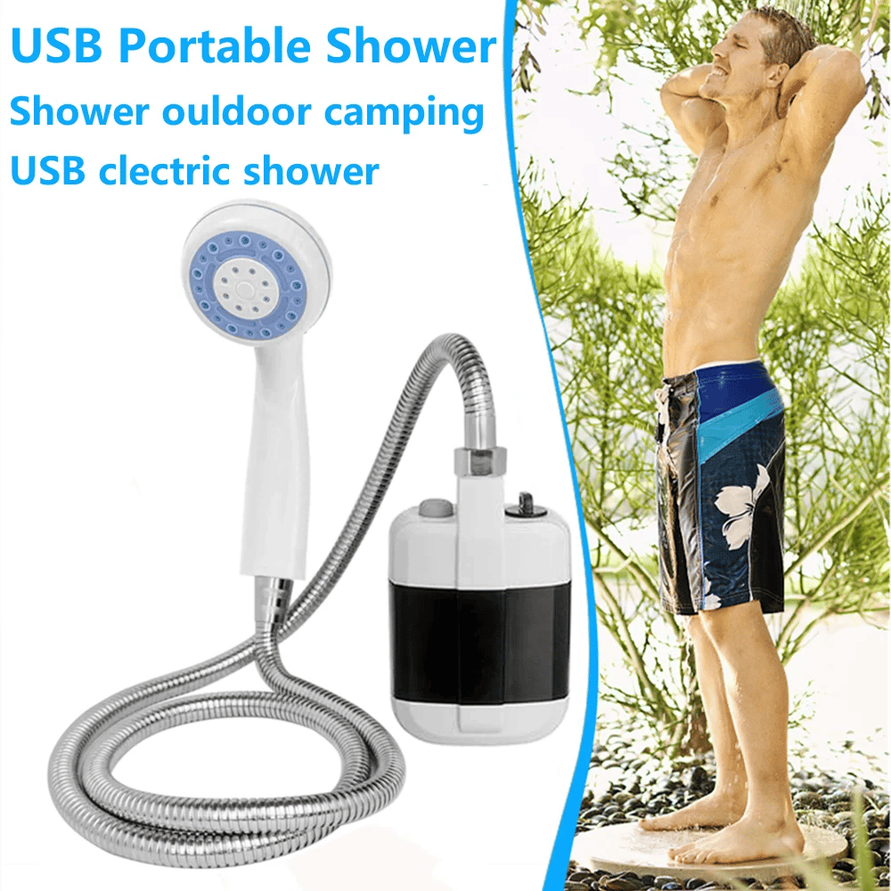 ⏰Up to 70% off today only!🚿 Stay Fresh Outdoors✨ Portable Camping Shower with Adjustable Flow – For Easy & Convenient Outdoor Cleaning!