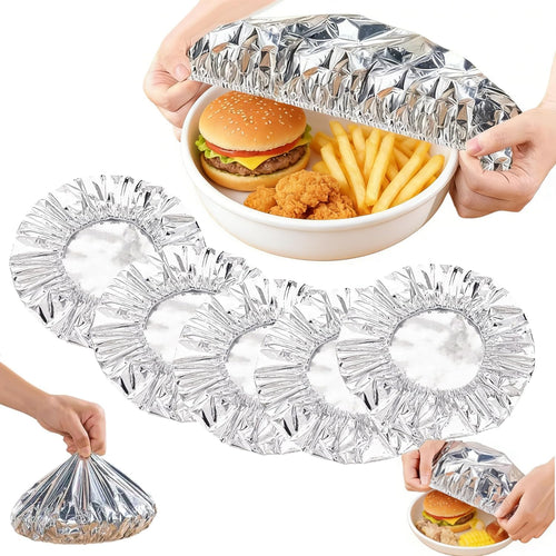 💰 Buy More, Save More! 💰 🔄 Reusable Aluminum Foil Food Covers – Keep your food warm & fresh! 🔥🍽️
