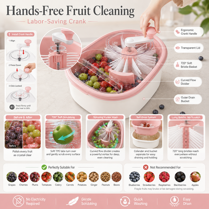 🥦🍓Portable Fruit & Vegetable Purifier|A Must-Have For Every Health-Conscious Family