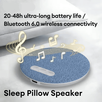 🔥🔥S1 Ultra-Thin Bluetooth Pillow Speaker with Bluetooth 6.0 - Bone Conduction Technology