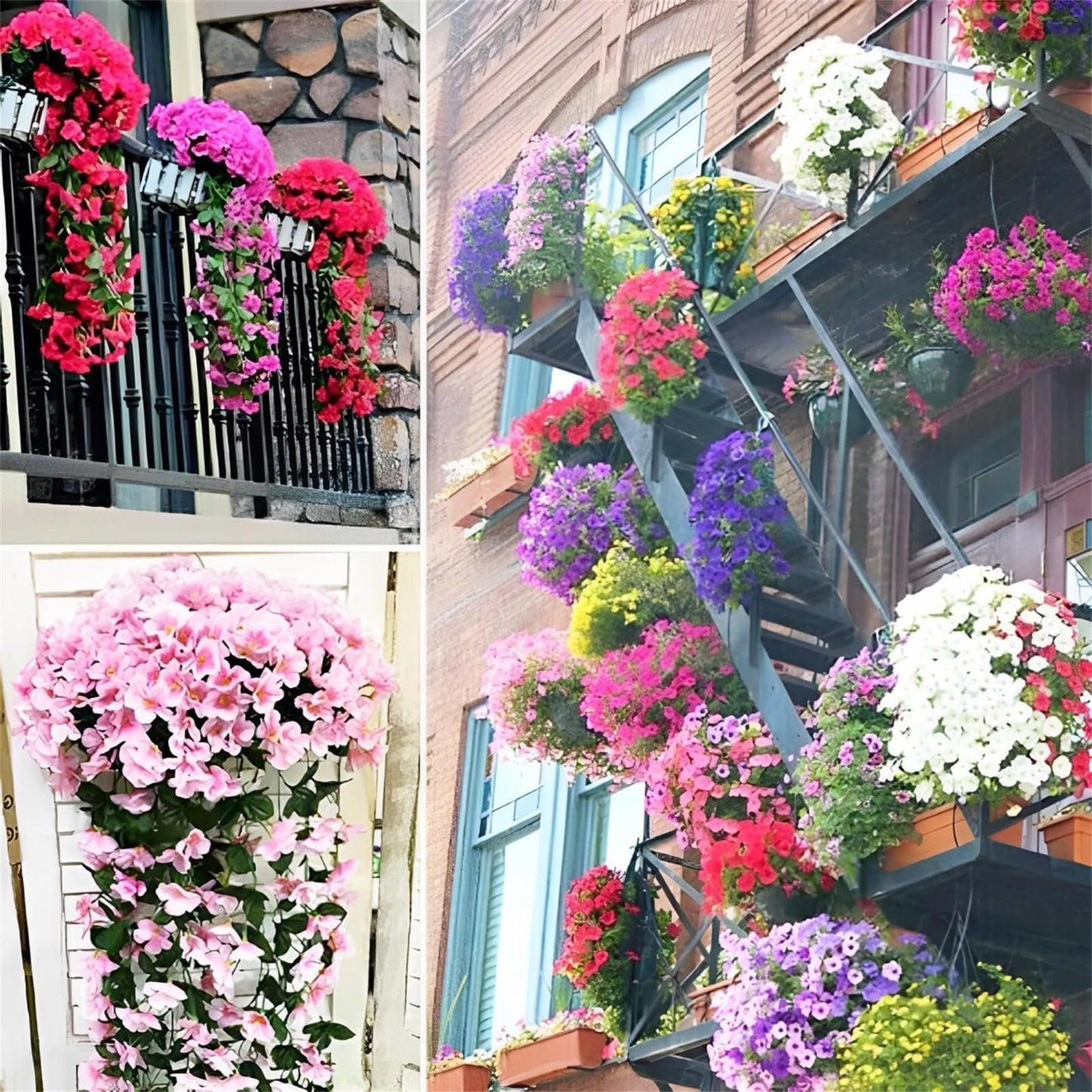 🔥Last Day 75% OFF--🌺UV Resistant Hanging Artificial Morning Glory Vine 💖