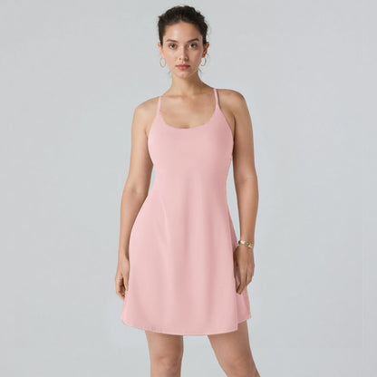 🌈Athletic Dress with Unique Built-in Shorts✨