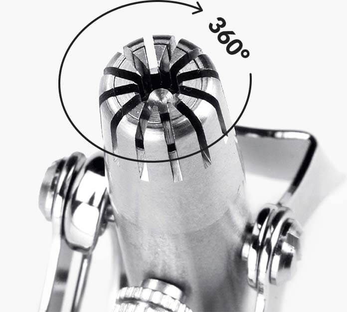🔥🔥🔥Painless Manual Nose Hair Trimmer – No Pulling, Safe & Compact for Travel