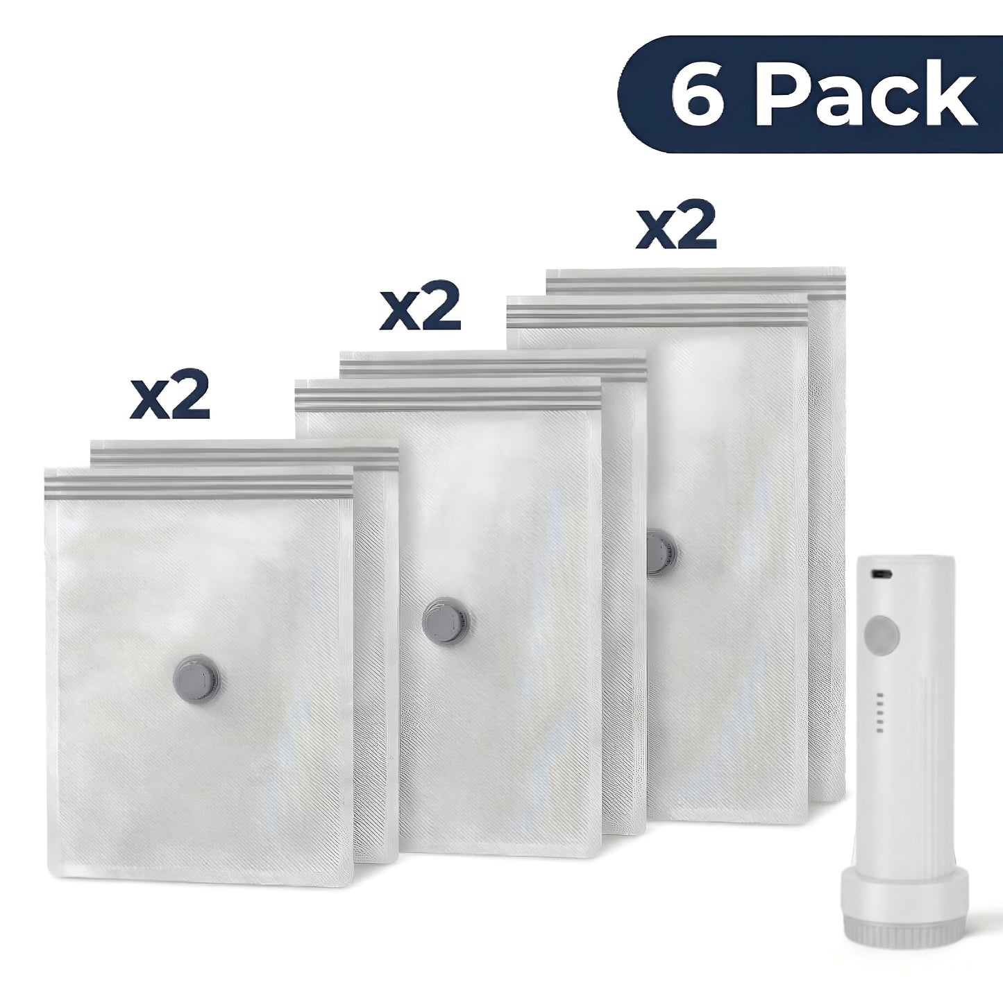 🧳 Save 80% Space Instantly – Vacuum Storage Bags (With Pump) –⏰ Limited-time 50% off