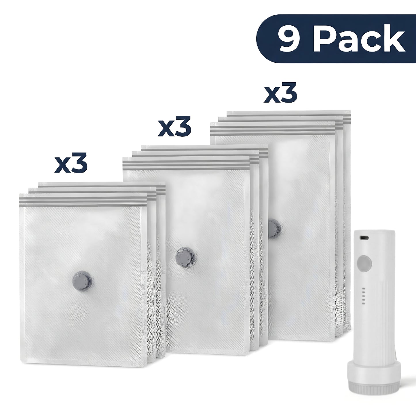 🧳 Save 80% Space Instantly – Vacuum Storage Bags (With Pump) –⏰ Limited-time 50% off