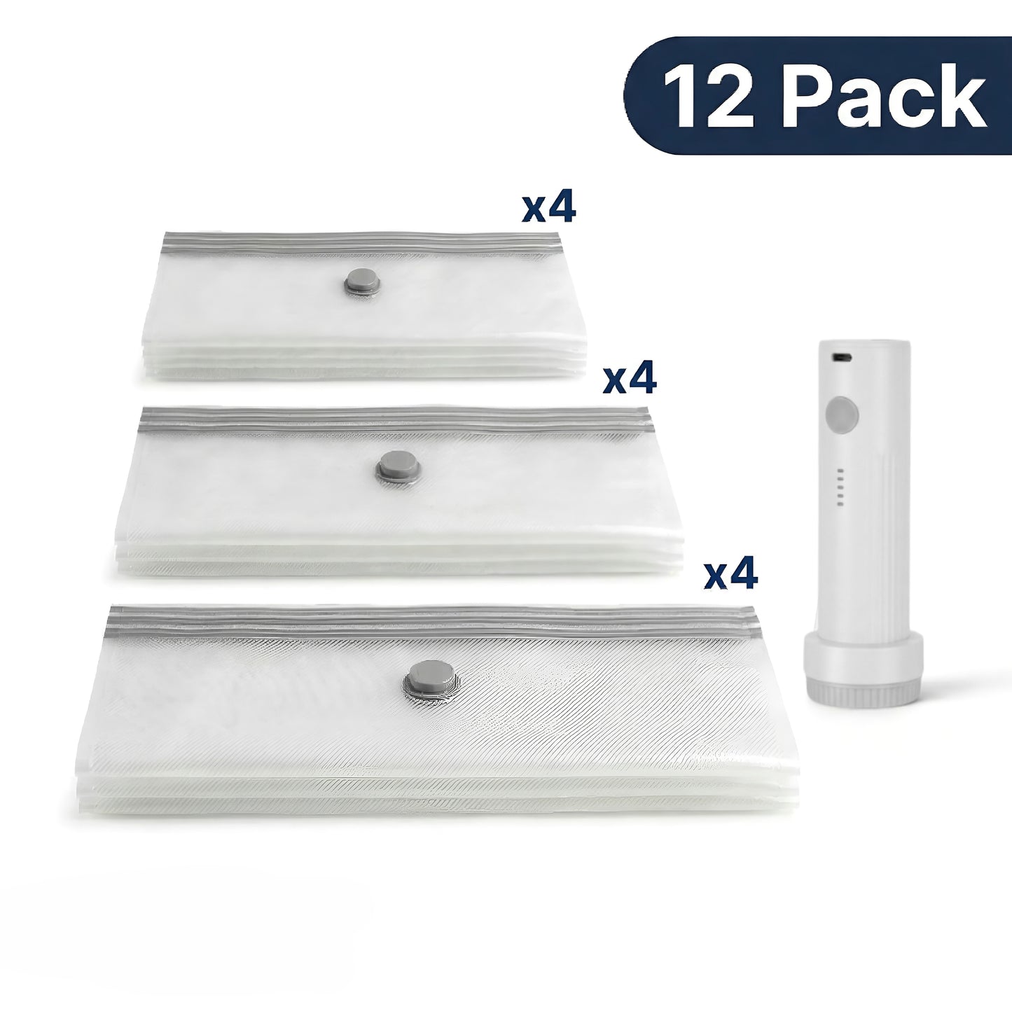🧳 Save 80% Space Instantly – Vacuum Storage Bags (With Pump) –⏰ Limited-time 50% off