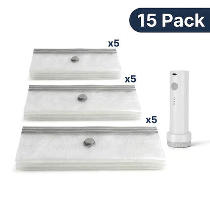 🧳 Save 80% Space Instantly – Vacuum Storage Bags (With Pump) –⏰ Limited-time 50% off
