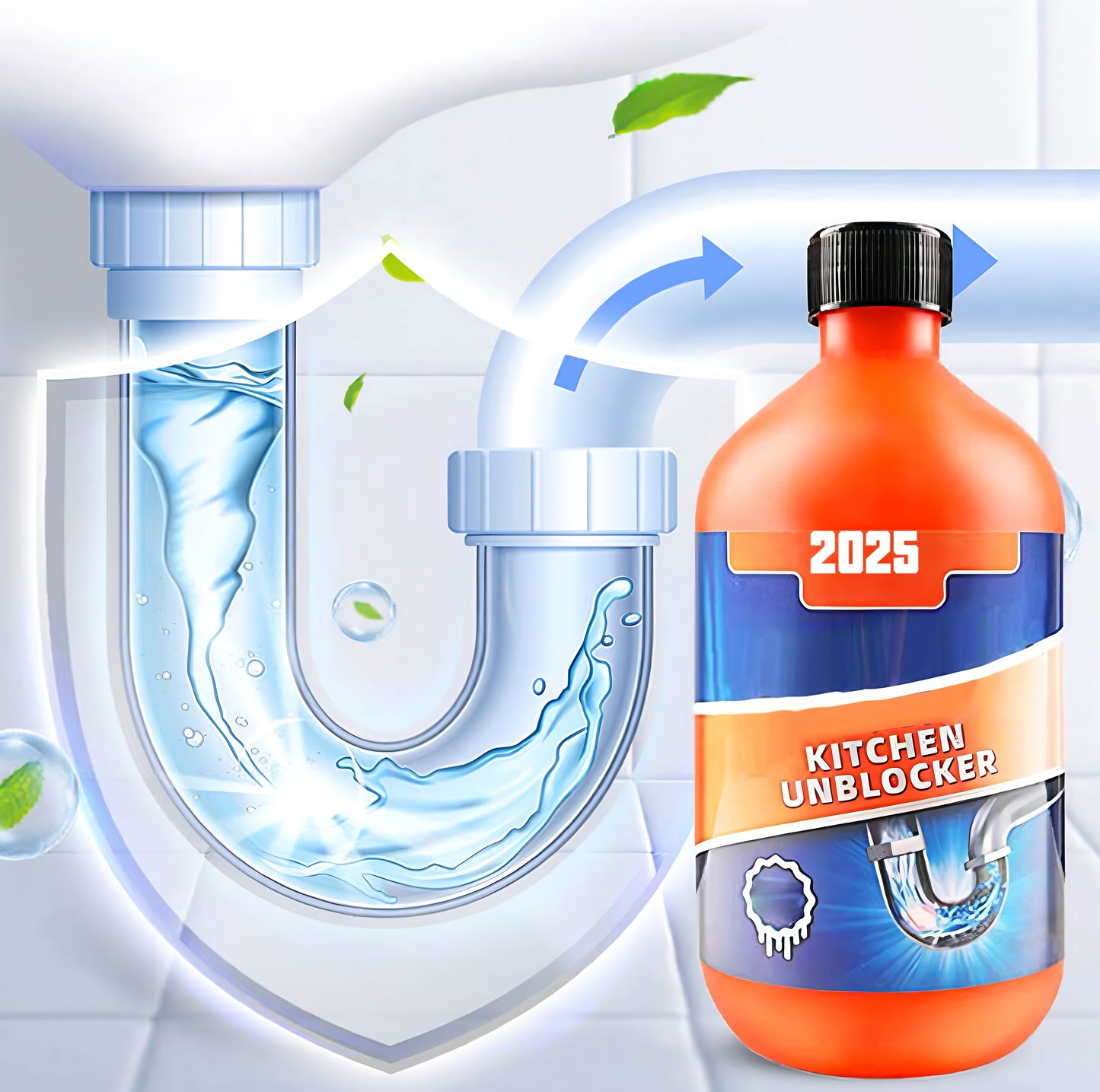 🏠 Pipeline Dredging Agent-Suitable for various pipes! 🚿